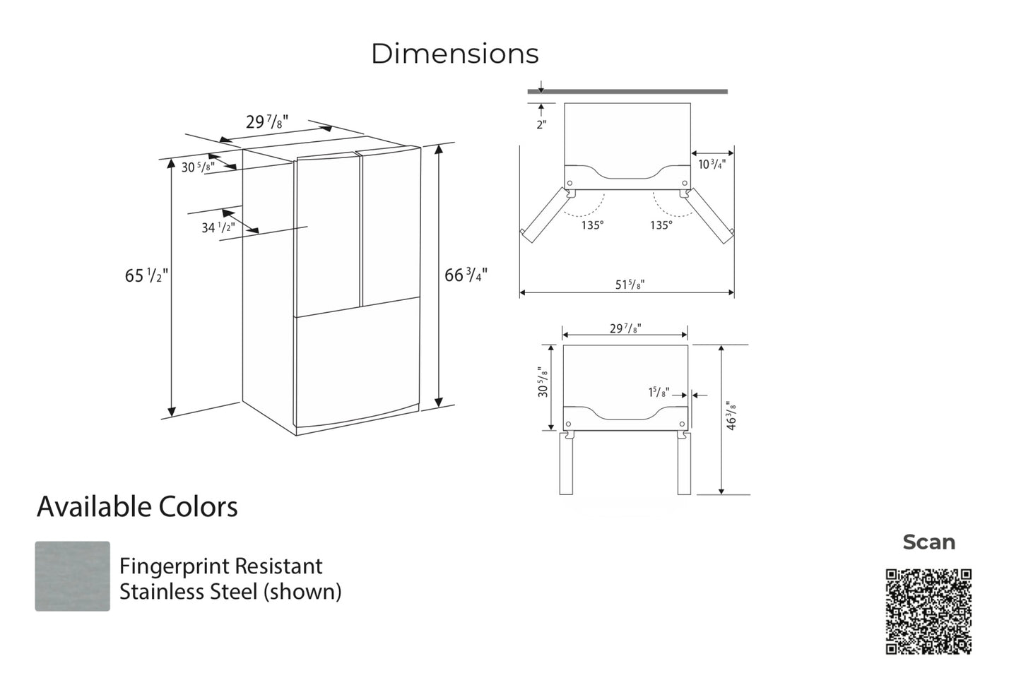 Refrigerator with External Water Dispenser