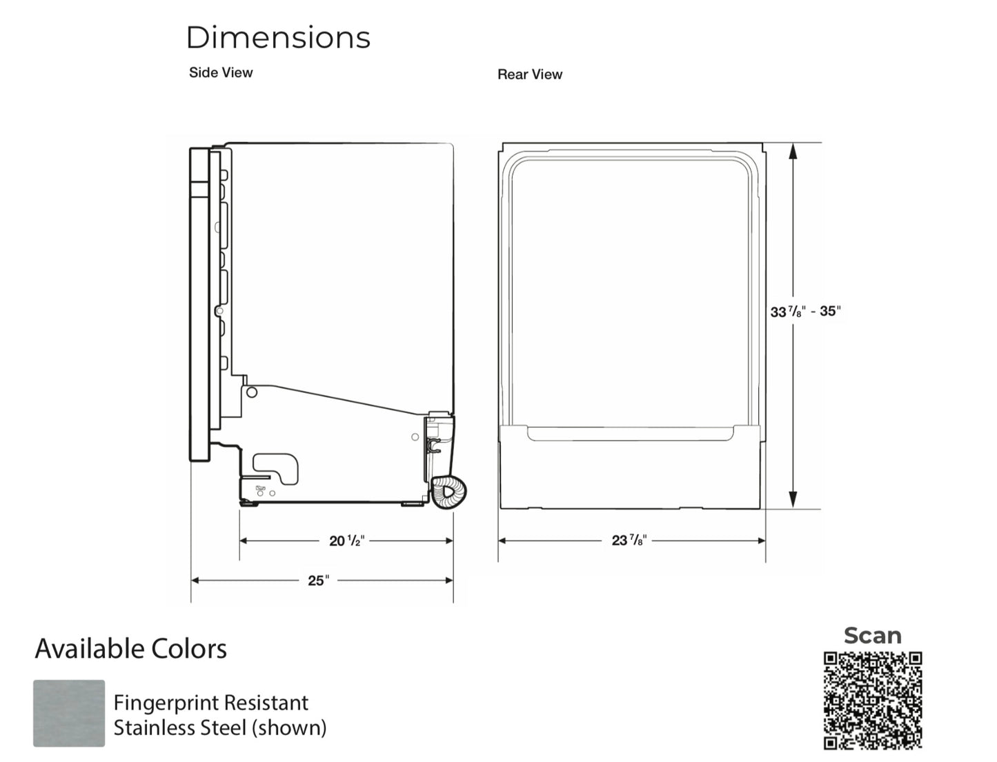 Dishwasher Stainless Steel